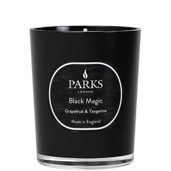 Lumânare cu parfum de grapefruit și mandarine parks candles london black magic, timp de ardere 45 h