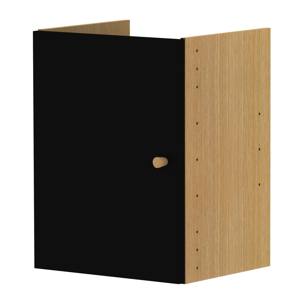 Modul Cu Uși Pentru Sistem De Rafturi Modulare Negru 33×43,5 Cm Z Cube – Tenzo