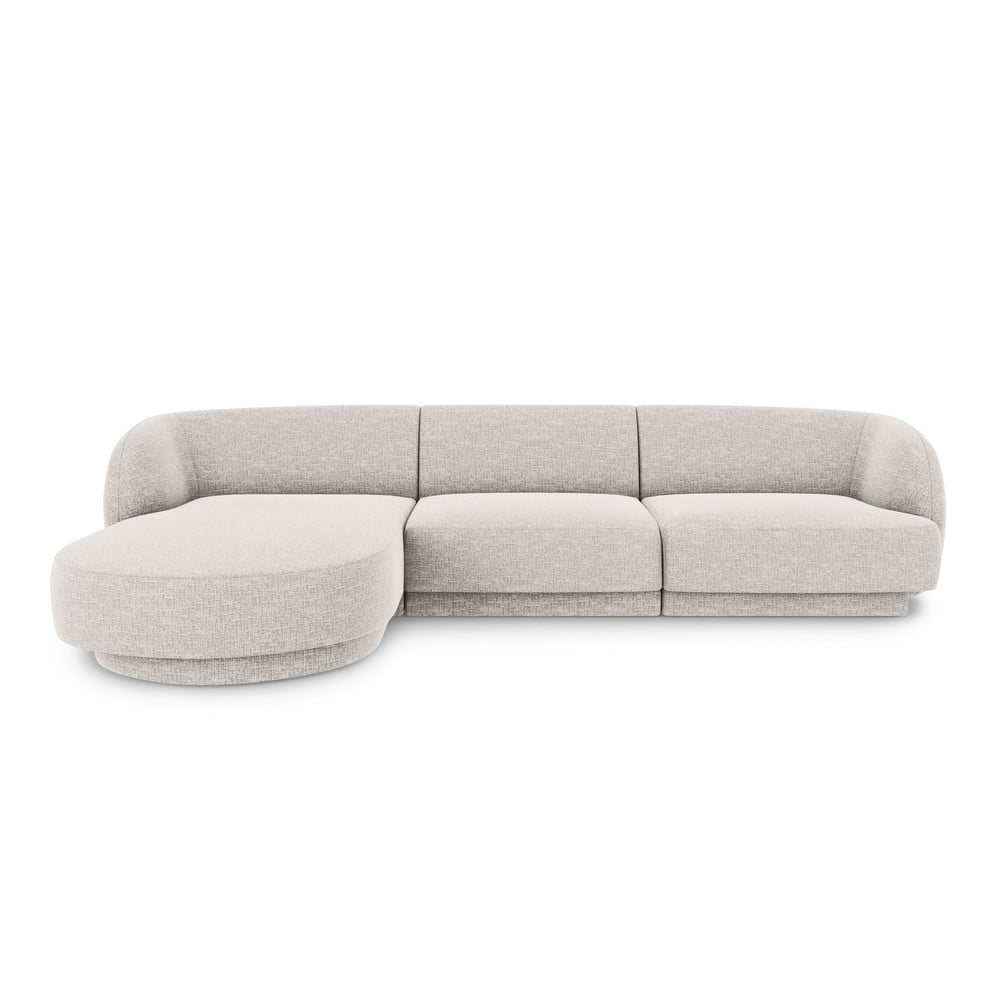 Colțar gri deschis (pe partea stângă) miley – micadoni home