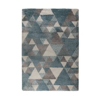 Covor flair rugs nuru, 120 x 170 cm, albastru - gri