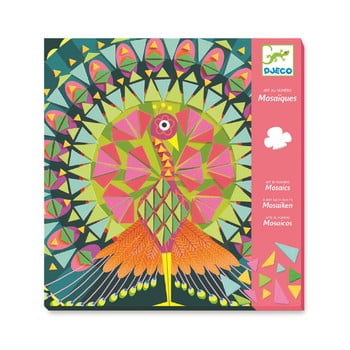Set diy pentru 2 mozaicuri djeco feathers