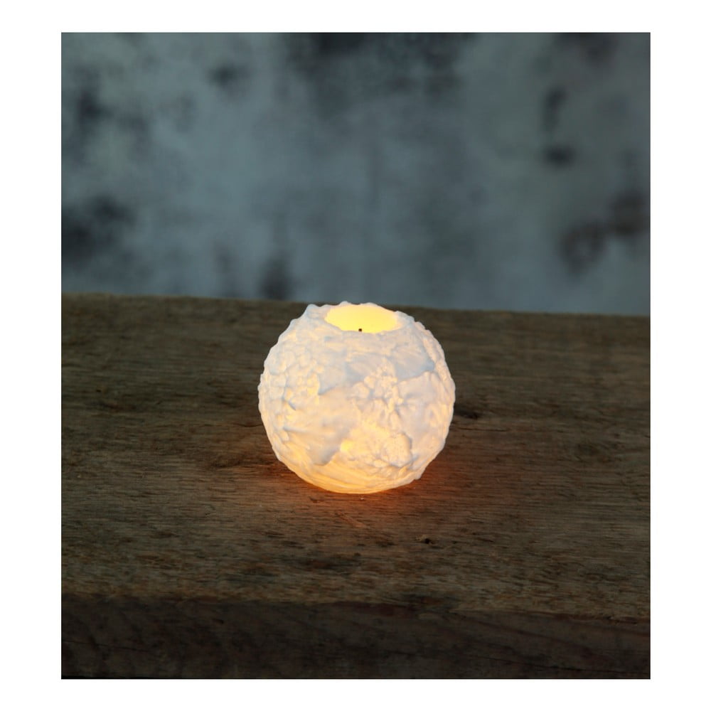 Lumânare cu LED Star Trading Snowta, înălțime 6,5 cm