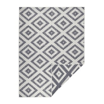 Covor adecvat pentru exterior bougari malta, 80 x 150 cm, gri
