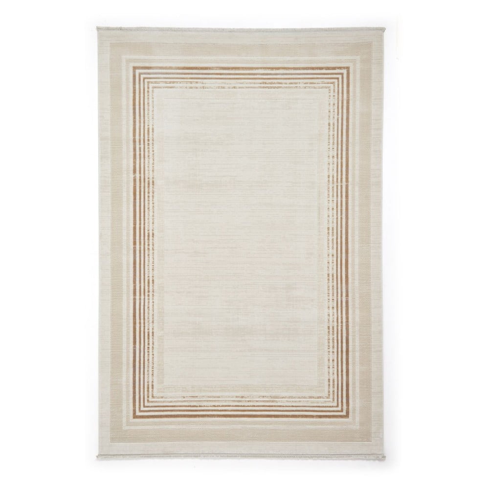 Covor bej-crem 80x150 cm Mirage Cream – Think Rugs
