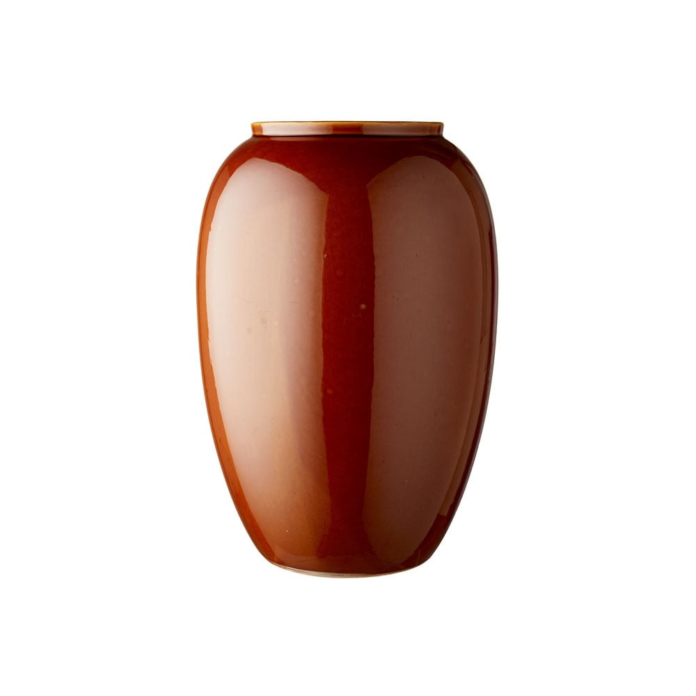 Vază din gresie ceramică Bitz, înălțime 50 cm, portocaliu închis Bitz