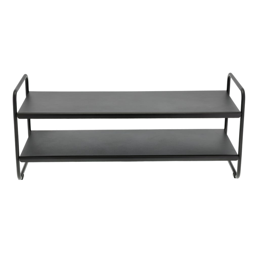 Pantofar negru din oțel 33x33x80 cm A-Shoe – Zone