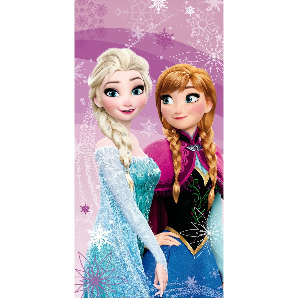 Prosop pentru copii din bumbac 70x140 cm Frozen 
