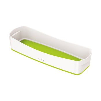 Organizator de birou leitz mybox, lungime 31 cm, alb - verde