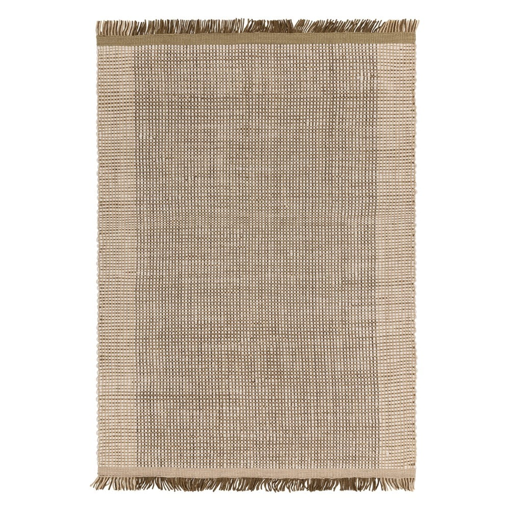 Covor maro deschis handmade din lână 200x290 cm Avalon – Asiatic Carpets