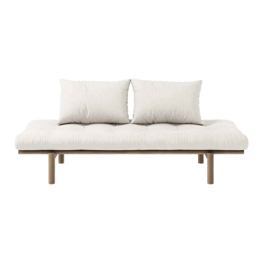 Canapea albă extensibilă 200 cm Pace – Karup Design 200 imagine model 2022