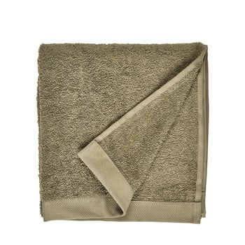 Prosop din bumbac froté södahl organic, 100 x 50 cm, verde olive
