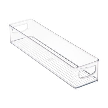 Organizator transparent idesign, 40,5 x 10 cm