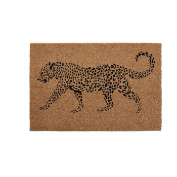 Covoraș din fibre naturale de cocos premier housewares leopard, 40 x 60 cm