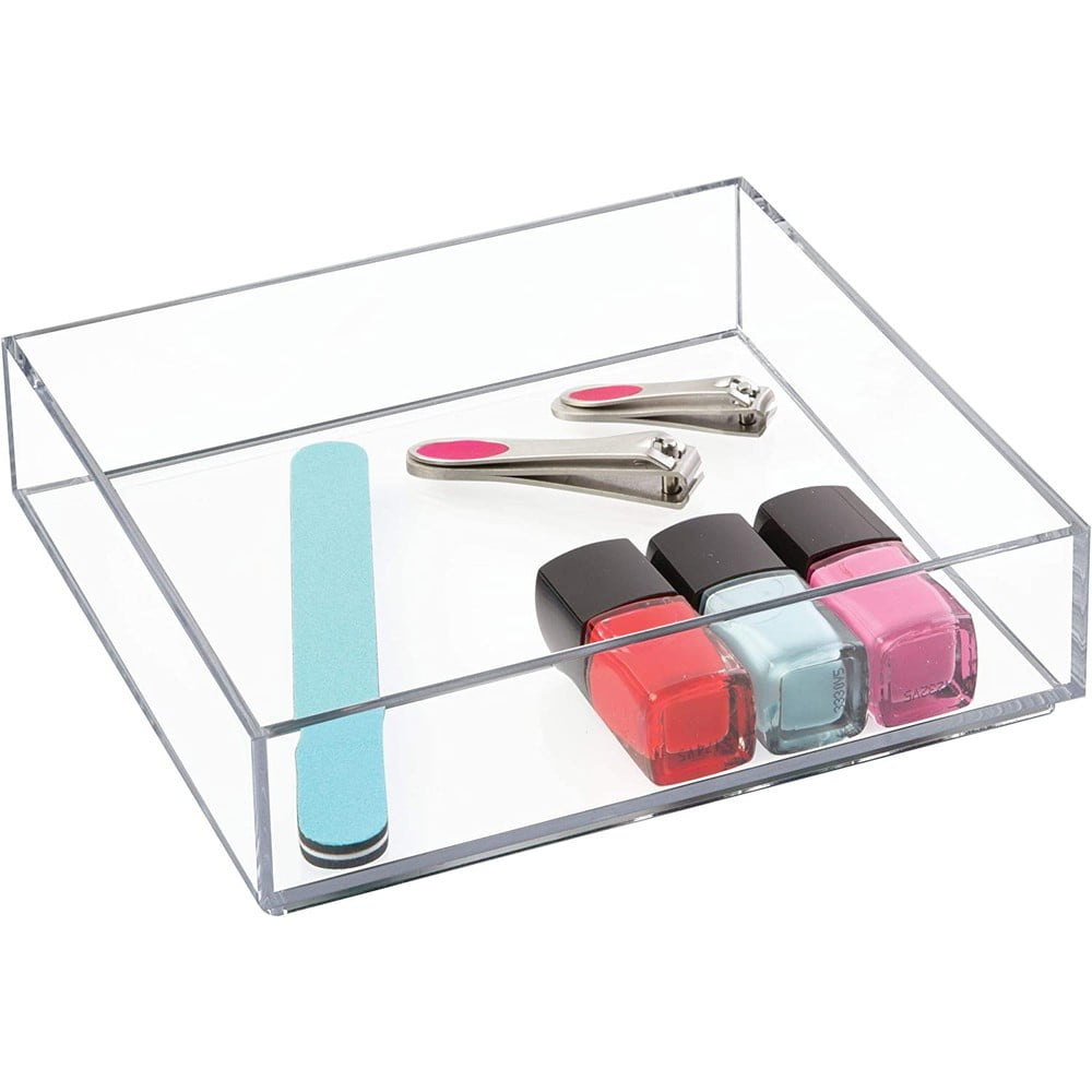 Organizator transparent iDesign Clarity, 20 x 20 cm