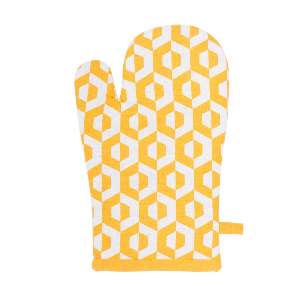 Șervet termic din bumbac Tiseco Home Studio Hexagon, galben bonami.ro imagine 2022