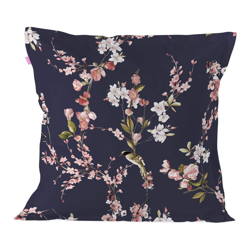 Față de pernă din bumbac happy friday basic chinoiserie blue, 60 x 60 cm