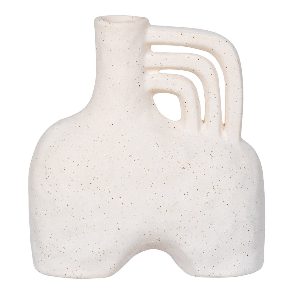 Vază crem din ceramică (înălțime 19,5 cm) – House Nordic