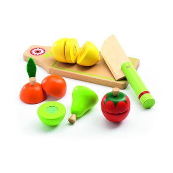 Set ustensile feliere fructe pentru copii djeco fruit