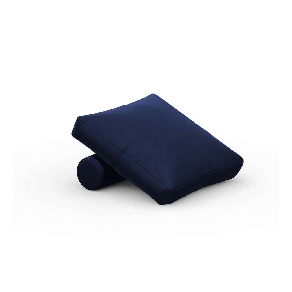 Pernă pentru canapea modulară albastră cu tapițerie din catifea Rome Velvet – Cosmopolitan Design Albastra imagine noua