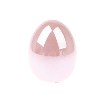 Decorațiune din ceramică Dakls Easter Deco, înălțime 10,3 cm, roz