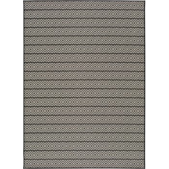 Covor potrivit pentru exterior universal tokio stripe, 60 x 110 cm, gri închis