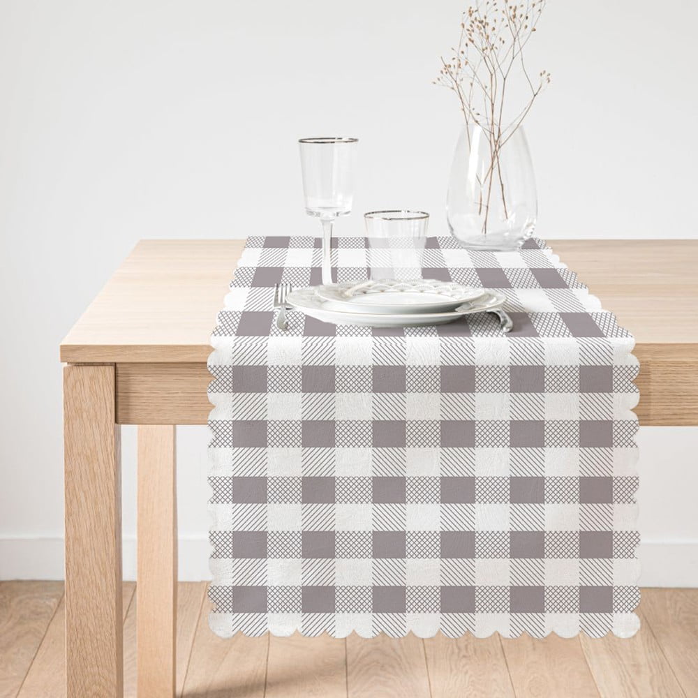 Napron pentru masă Minimalist Cushion Covers Gray Flannel, 45 x 140 cm bonami.ro