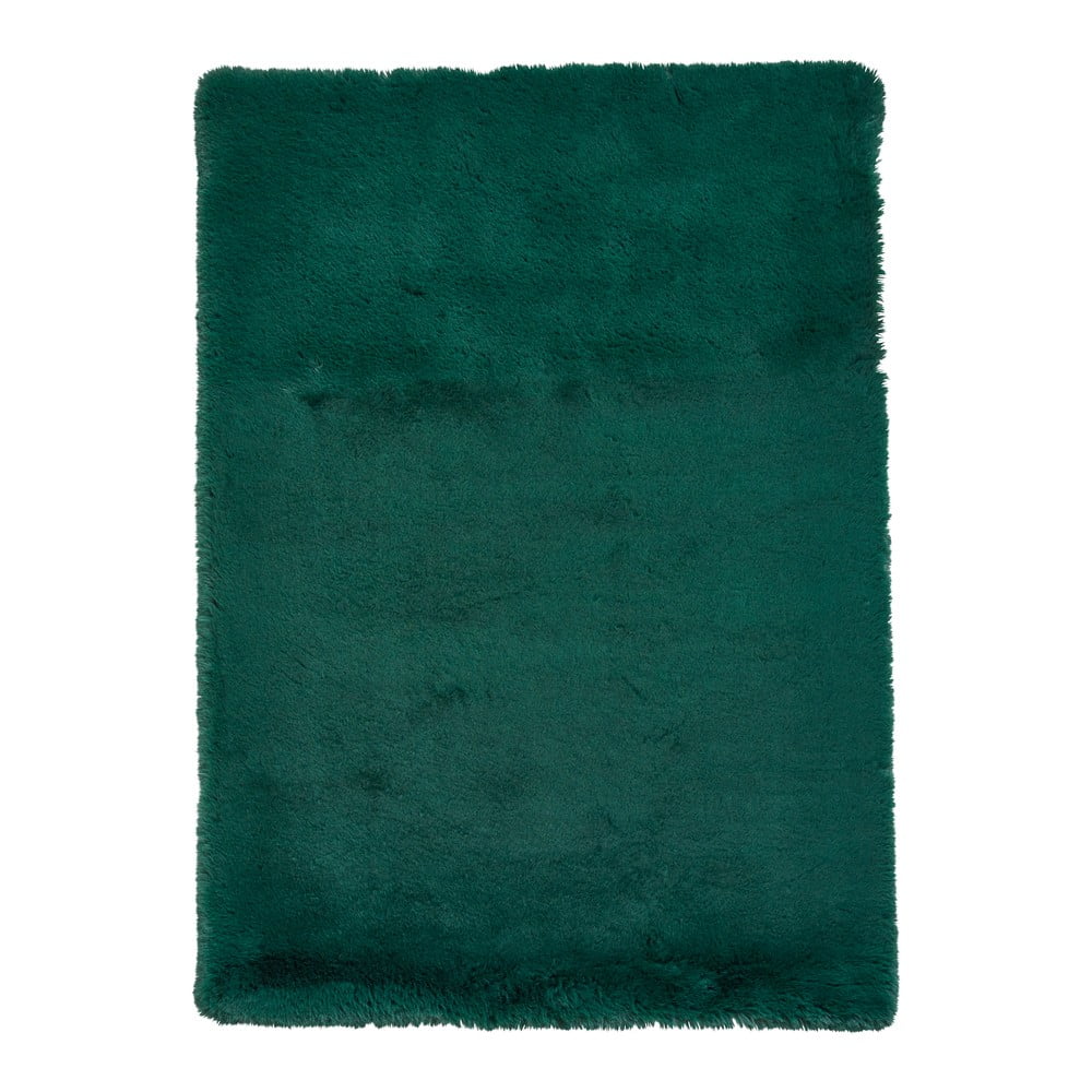Poza Covor Think Rugs Super Teddy, 80 x 150 cm, verde smarald