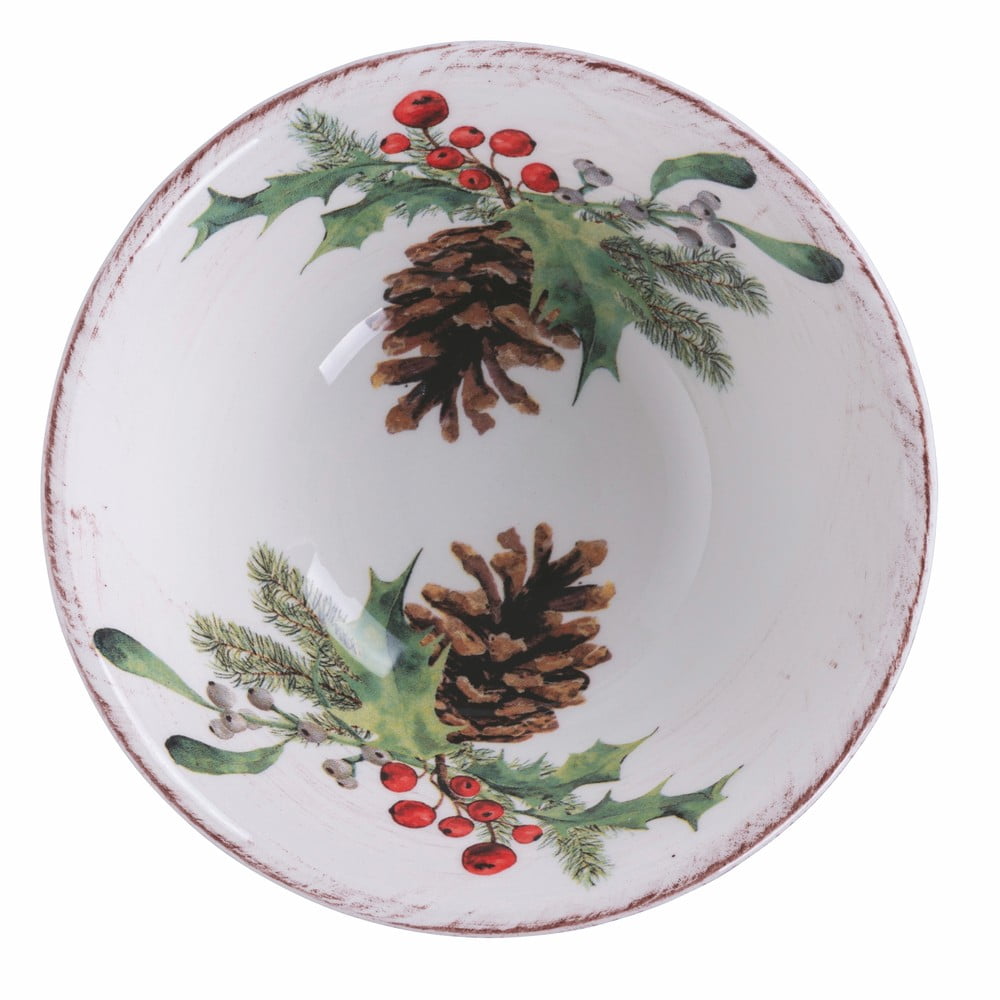 Bol de Crăciun din ceramică Villa d\'Este Ortisei, ø 18 cm