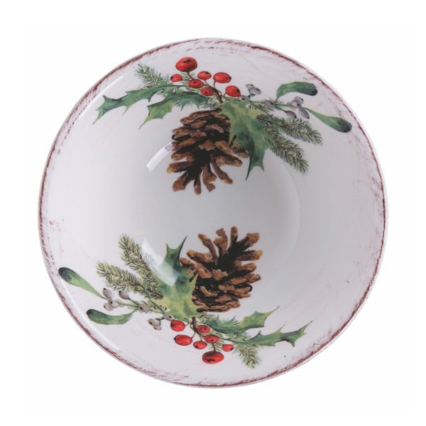 Bol de Crăciun din ceramică Villa d'Este Ortisei, ø 18 cm