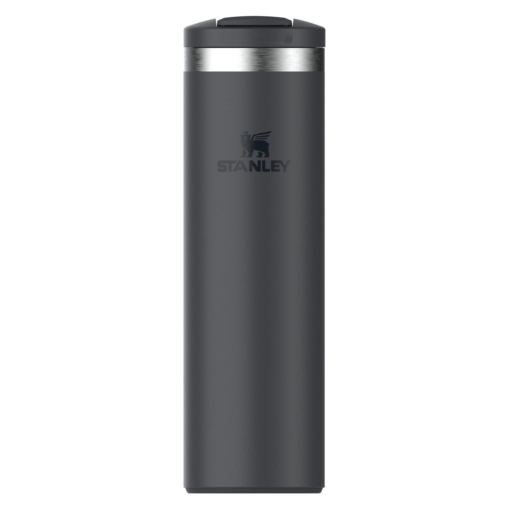 Cană termos neagră 600 ml AeroLight Transit Black – Stanley