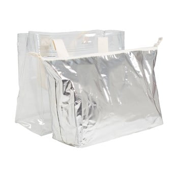 Geantă termoizolantă sunnylife carry me tote, argintiu
