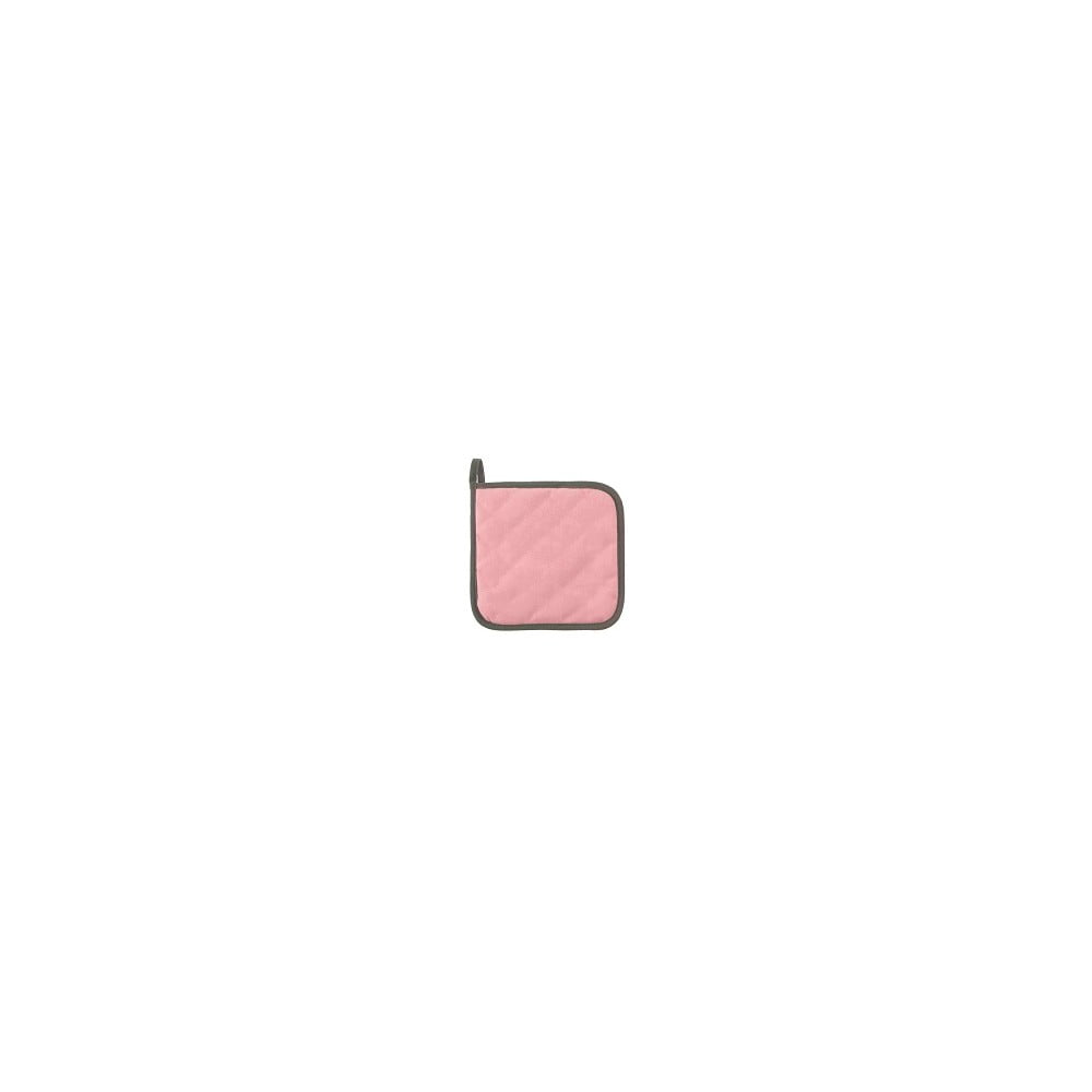 Mănușă din bumbac pentru bucătărie Tiseco Home Studio Abe, 20 x 20 cm, roz