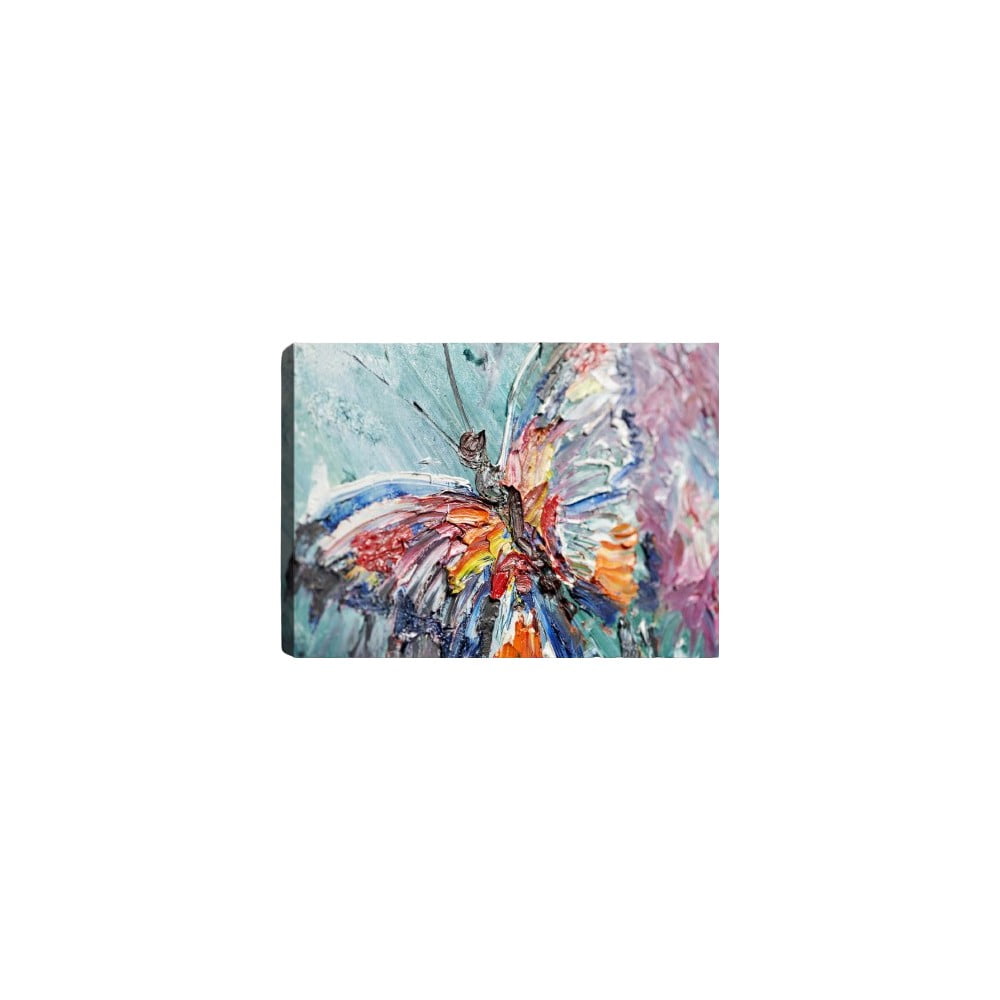Poza Tablou Tablo Center One Butterfly, 70 x 50 cm