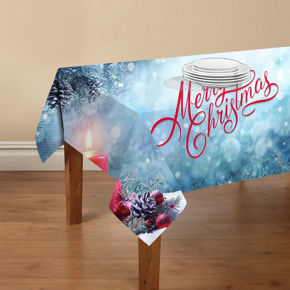 Față de masă Crido Consulting Merry Christmas, 140 x 140 cm