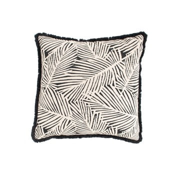 Pernă de grădină hartman jungle, 50 x 50 cm, alb-negru