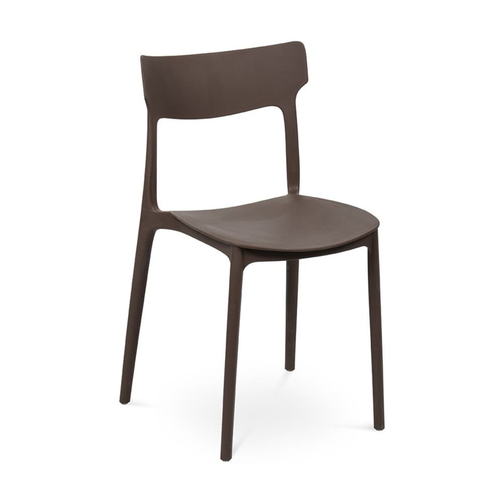 Scaun de grădină maro din plastic Biá – Bonami Essentials
