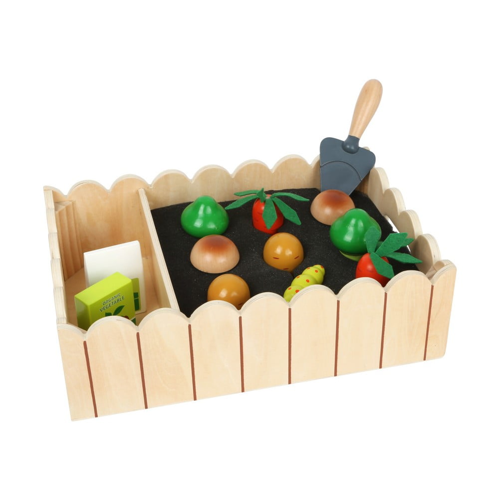 Set de grădinărit din lemn pentru copii Legler Vegetable bonami.ro imagine 2022