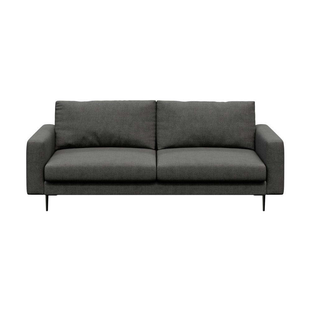 Canapea devichy Levie Glam, 222 cm, gri închis 222 imagine model 2022