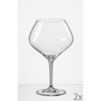 Set 2 pahare pentru vin crystalex amoroso, 470 ml