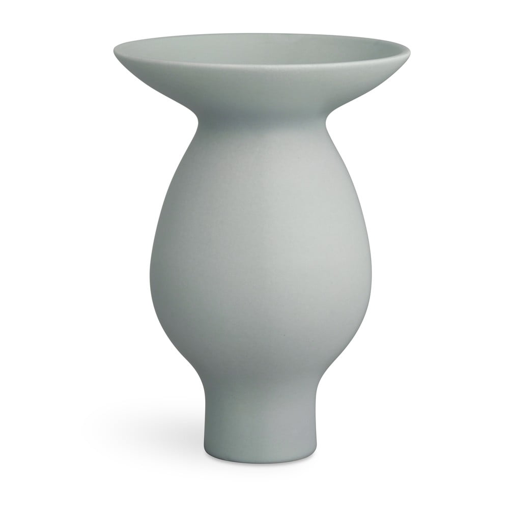 Vază din ceramică Kähler Design Kontur, înălțime 25 cm, gri albastru