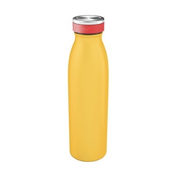 Sticlă pentru apă leitz cosy, volum 0,5 l, galben