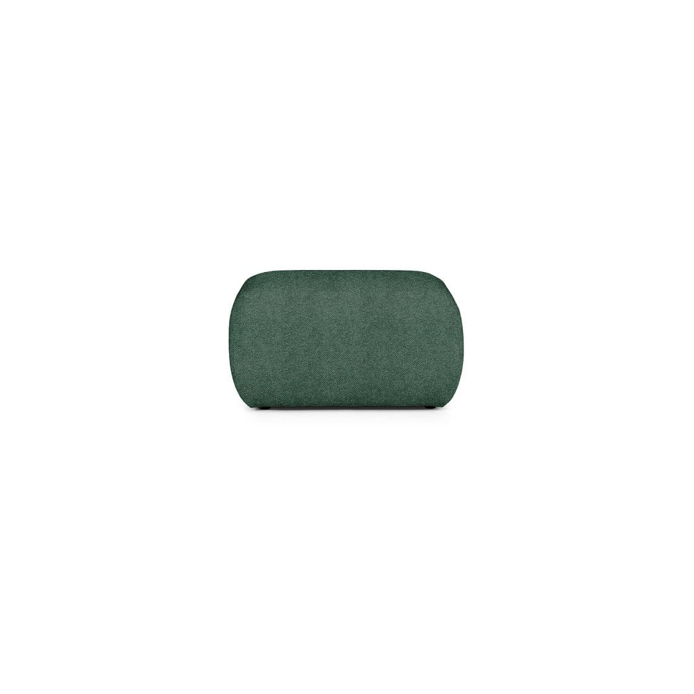 Taburet verde cu tapițerie din țesătură bouclé Mirel – Rodier