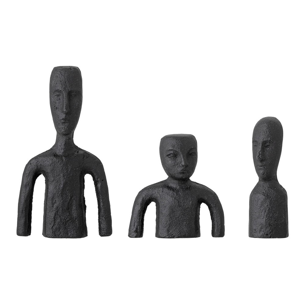 Set 3 statuete din metal Bloomingville Rhea, înălțime 14,5 cm Bloomingville imagine 2022