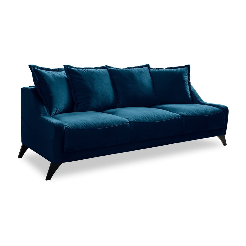 Canapea din catifea Miuform Royal Rose, albastru marin Albastru imagine model 2022