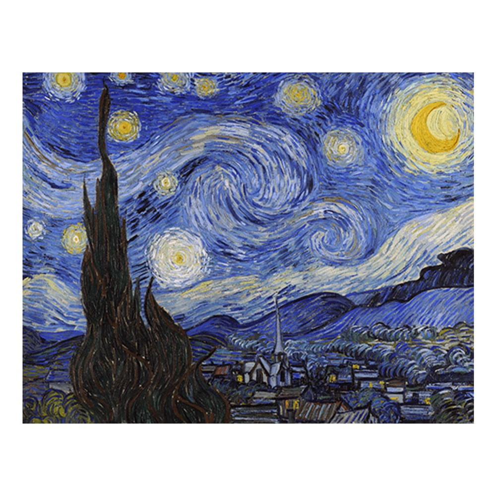 Tablou Vincent van Gogh - Starry Night, 90x70 cm