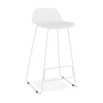 Scaun de bar kokoon slade, înălțime 76 cm, alb