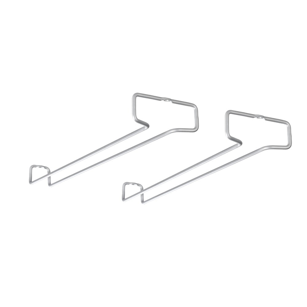 Set 2 suporturi pentru agățat pahare Metaltex Glass Holder