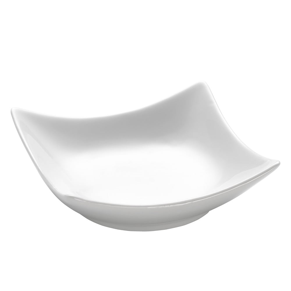  Bol din porțelan Maxwell & Williams Basic Wave, 10,5 x 10,5 cm, alb 