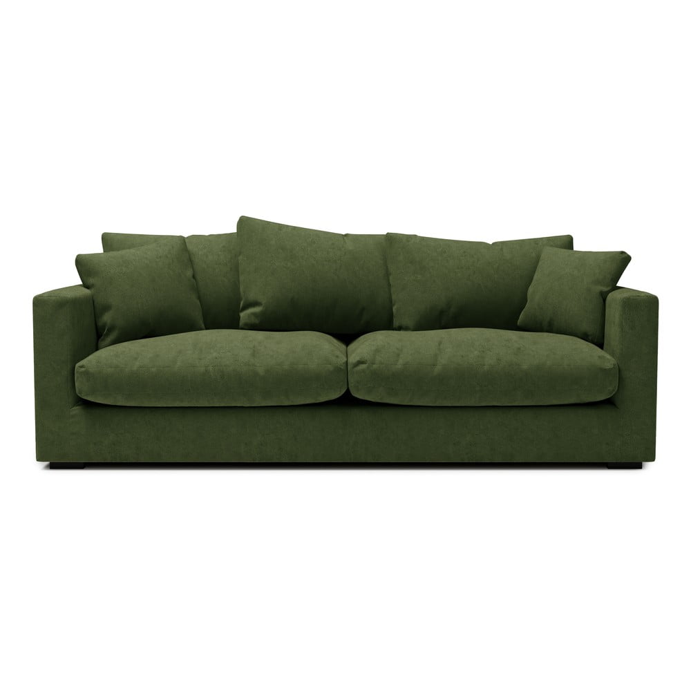 Poza Canapea verde-inchis 220 cm Comfy a€“ Scandic