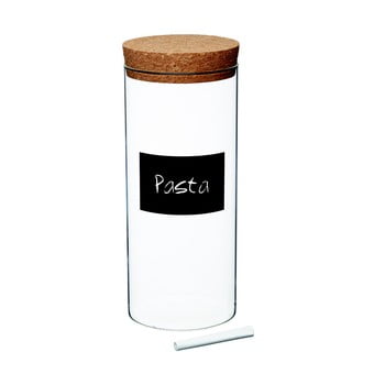 Recipient cu etichetă pentru alimente kitchen craft natural elements, înălțime 25,5 cm